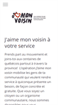 Mobile Screenshot of jaimemonvoisin.org